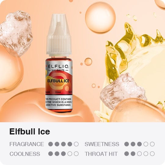 Elfliq Nic Salts E Liquid By ElfBar -10ml 10mg/20mg