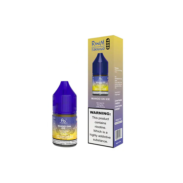 RandM Tornado 9000 Nic salt Eliquid