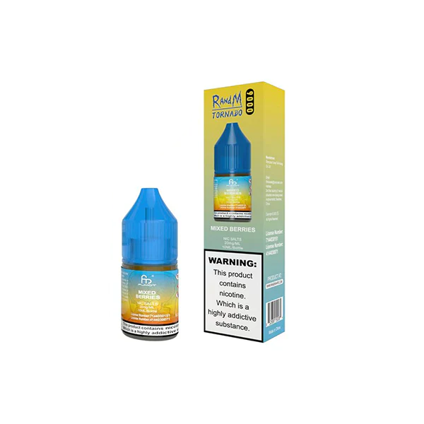 RandM Tornado 9000 Nic salt Eliquid