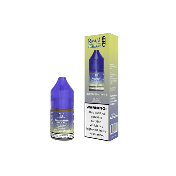 RandM Tornado 9000 Nic salt Eliquid