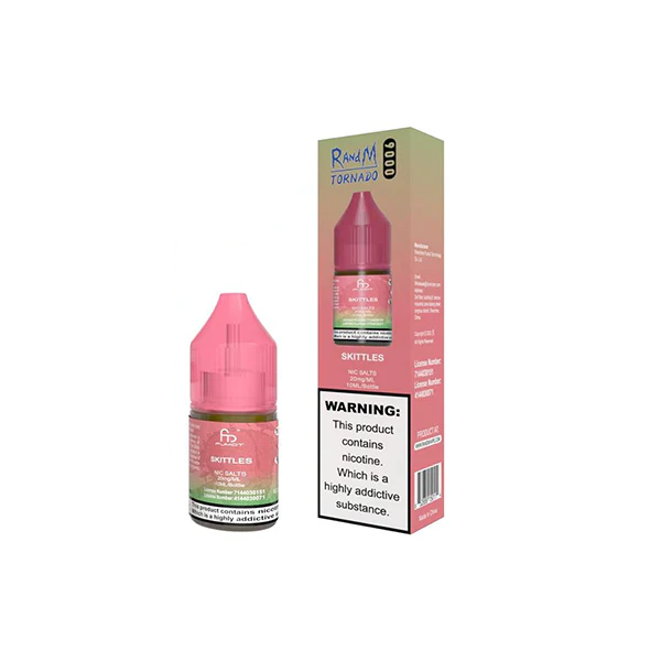 RandM Tornado 9000 Nic salt Eliquid