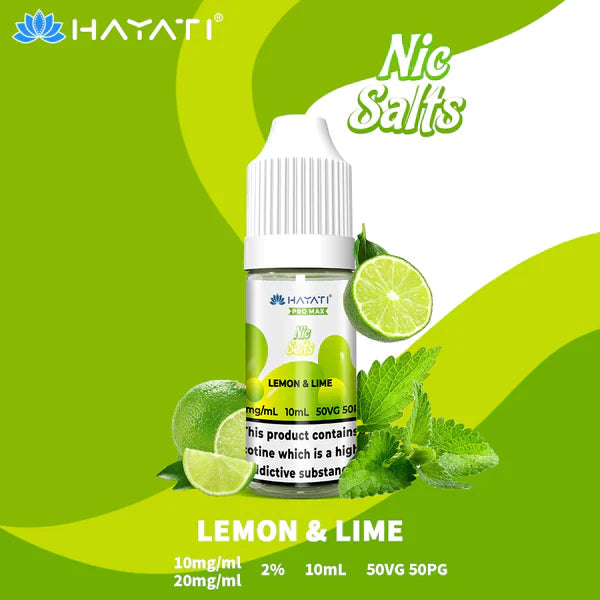 Hayati Pro Max Nic Salt E-Liquids