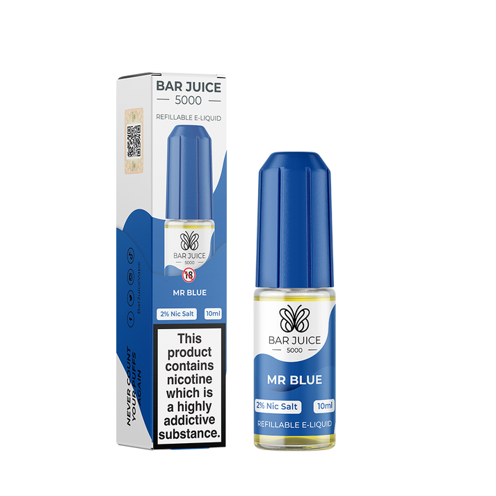 Bar juice 5000 E liquid 10 & 20 Mg Nic Salt In 10ml