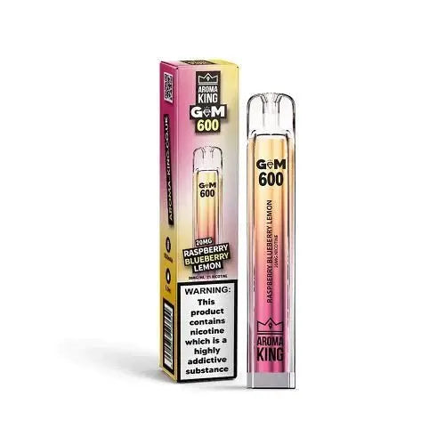 Aroma King Gem 600 Disposable Vape Pod Device - Pack of 10