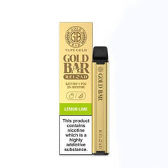 Gold Bar Reload 600 Puffs Prefilled Pod Vape Kit - Vape Villa