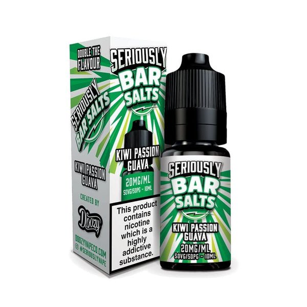 Seriously Bar Salt 10ml E-liquids Nic Salts - Box of 10